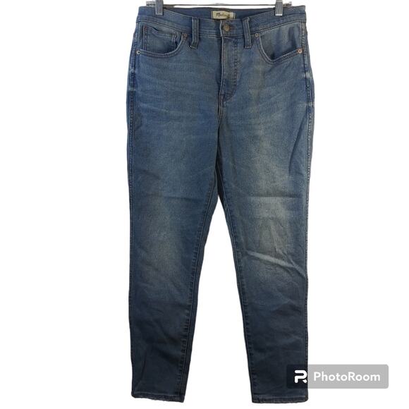 Madewell 10" High-Rise Skinny Crop Jeans Size 29 - Picture 2 of 10